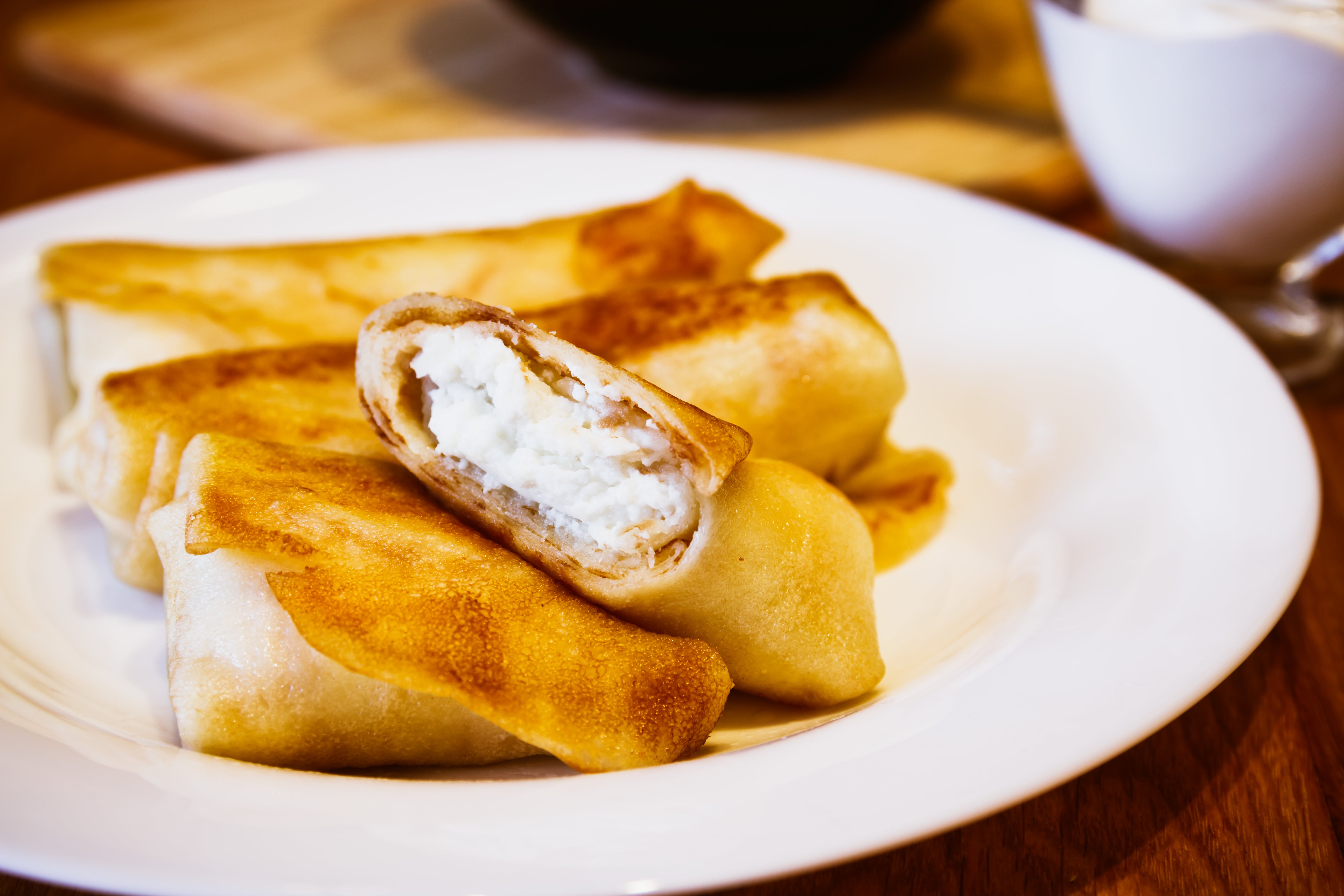 Cheese Blintzes by Levalla Promotions
&ndash; the challah knife