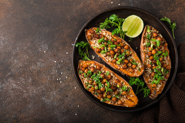 Stuffed Sweet Potatoes by Lucy